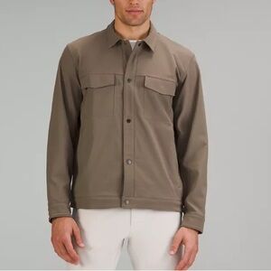 NWT lululemon Men’s Twill Utility Jacket XL Color Fawn Brown